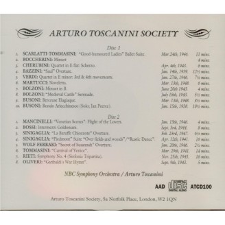 Arturo Toscanini conducts Music of Italian Composers