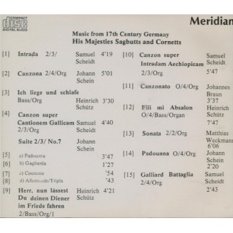 Music from 17th Century Germany