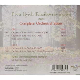 Complete Orchestral Suites