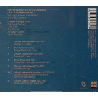 Virtuose Deutsche Violinmusik des 17. Jahrhunderts