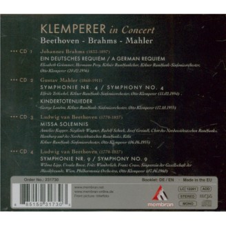 Klemperer in Concert