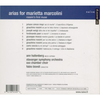 Arias for Marietta Marcolini
