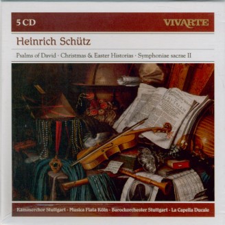 SCHÜTZ - Bernius - Psalmen Davids sampt etlichen Moteten und Concerten (