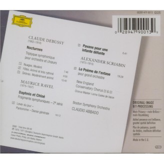 DEBUSSY - Abbado - Nocturnes, tryptique symphonique pour choeur de femme
