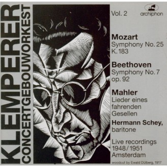 MOZART - Klemperer - Symphonie n°25 en sol mineur K.183 (K6.173dB)