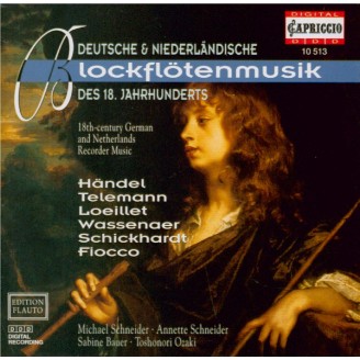 Deutsche & Niederländische Blockflötenmusik des 18. Jahrhunderts