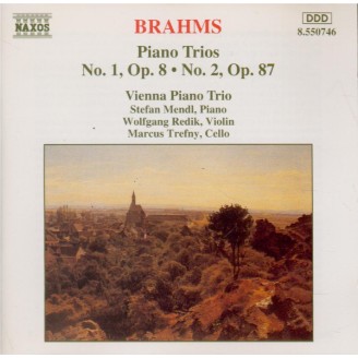 BRAHMS - Vienna Piano Tr - Trio avec piano n°1 en si majeur op.8