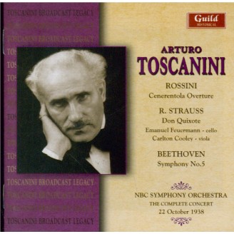 ROSSINI - Toscanini - La cenerentola : ouverture (22 october 1938) 22 october 1938