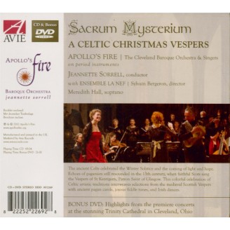 Sacrum Mysterium - A Celtic Christmas Vespers + DVD