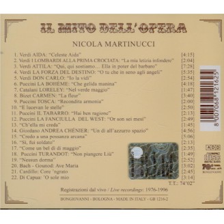 Martinucci (enregistrements live) enregistrements live