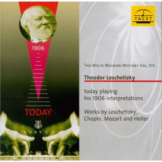 MOZART - Leschetizky - Fantaisie pour piano en do mineur K.475 The Welte Mignon Mystery vol.13