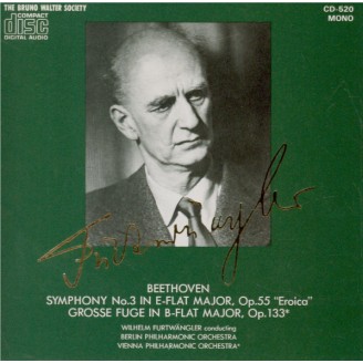 BEETHOVEN - Furtwängler - Symphonie n°3 op.55 'Héroïque' (import Japon)