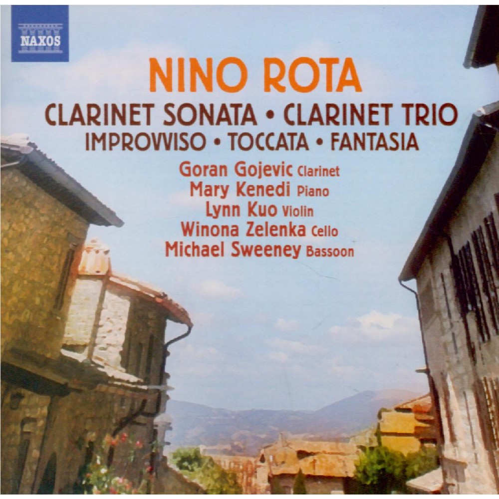 ROTA - Gojevic - Trio pour clarinette, violoncelle et piano
