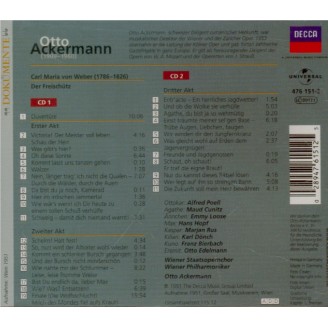 WEBER - Ackermann - Der Freischütz
