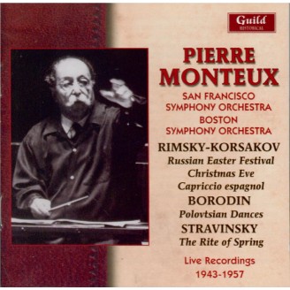 RIMSKY-KORSAKOV - Monteux - La grande Pâque russe, ouverture op.36 Live