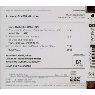 STRAUSS - Kwak - Concerto pour hautbois et petit orchestre en ré majeur