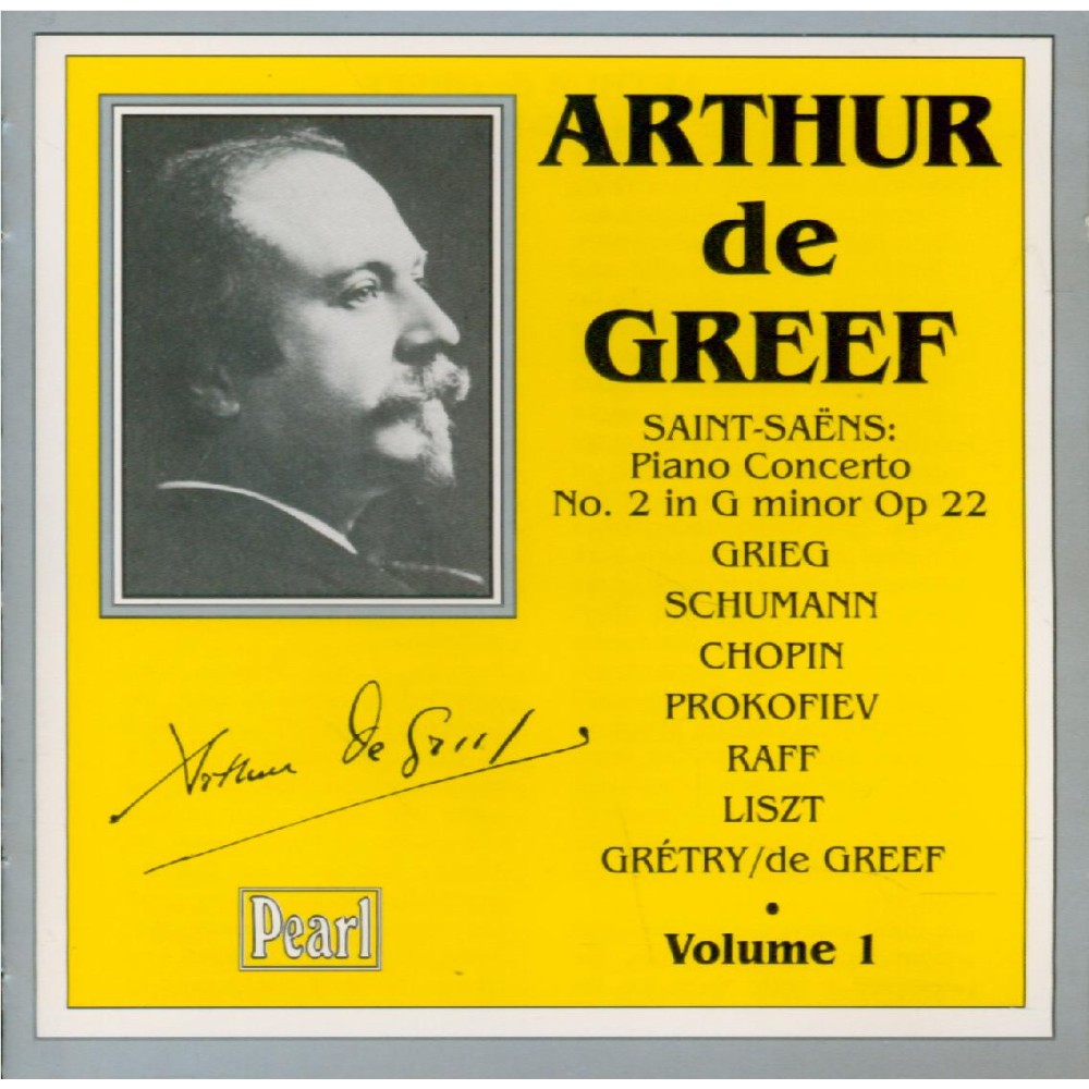 Arthur De Greef vol.1