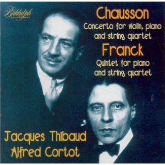 FRANCK - Thibaud - Quintette pour piano et cordes en fa mineur FWV.7