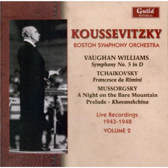 VAUGHAN WILLIAMS - Koussevitsky - Symphonie n°5