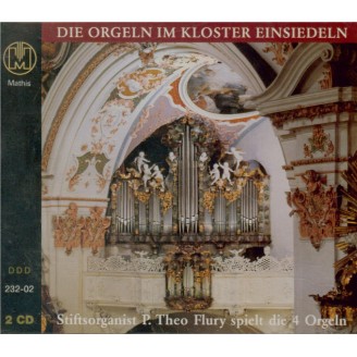 Pater Theo Flury spielt die 4 Orgeln im Kloster Einsiedeln