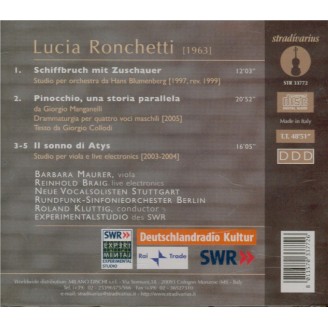 RONCHETTI - Kluttig - Schiffbruch mit Zuschauer, pour orchestre