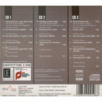 Klavierwerke 1966-2000