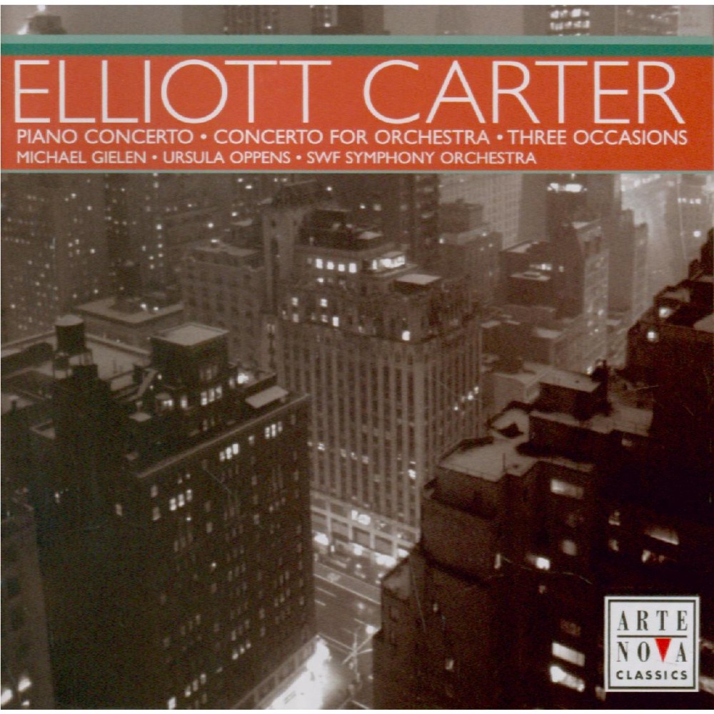 CARTER - Oppens - Concerto pour piano