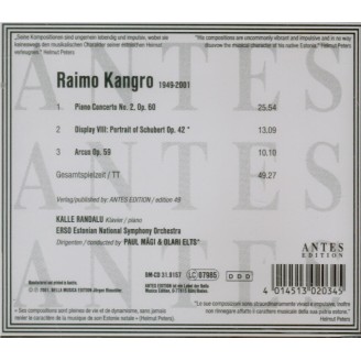 KANGRO - Randalu - Concerto pour piano et orchestre n°2 op.60