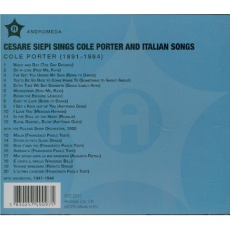 Cesare Siepi sings Cole Porter and Italian Songs