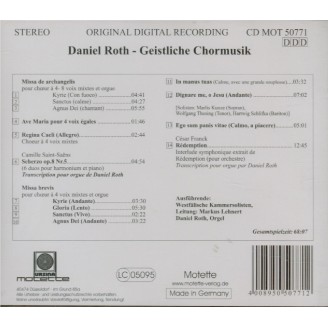 Geistliche Chormusik