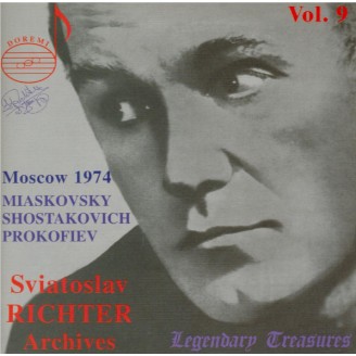 MYASKOVSKI - Richter - Sonate pour piano n°3 op.19 Live Moscow, 22 - 12 - 1974