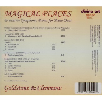Magical Places Evocativ Symphonic Poems for Piano Duet