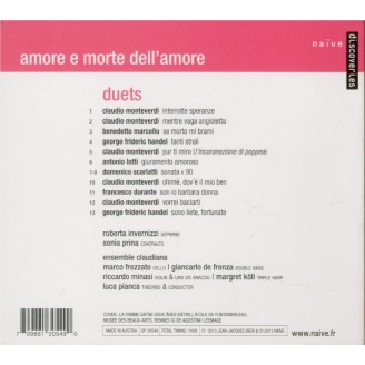 Amore e morte dell'amore Duets
