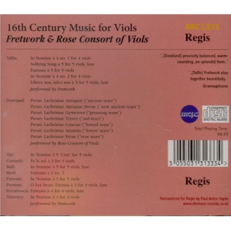 16th Century Music for Viols