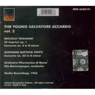 The Young Salvatore Accardo vol.2