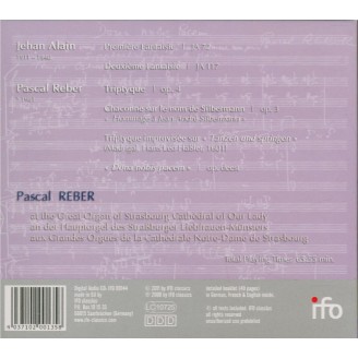 ALAIN - Reber - Première fantaisie Grandes Orgues de la Cathédrale de Strasbourg