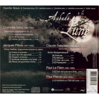 Aubade à la lune