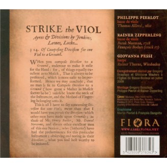 Strike the Viol Ayres and Divisions by Jenkins, Lawes, Locke...