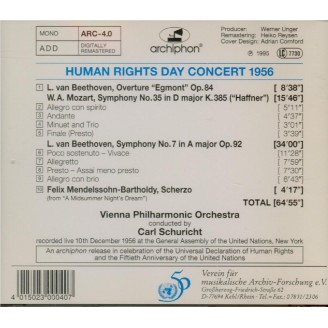 Human Rights Day Concert 1956