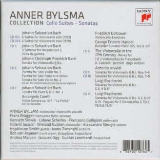Cello Suites - Sonatas Anner Bylsma Collection