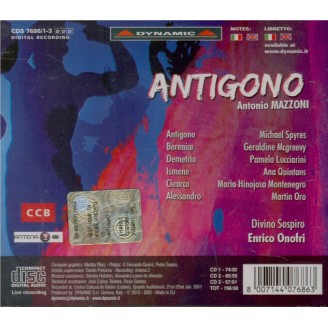 MAZZONI - Onofri - Antigono