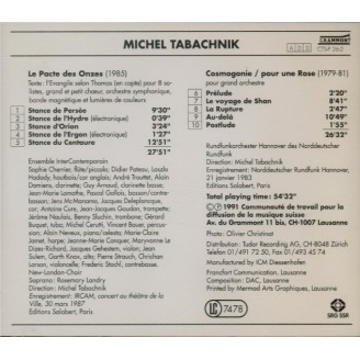 TABACHNIK - Michel Tabachnik - Le Pacte des Onzes