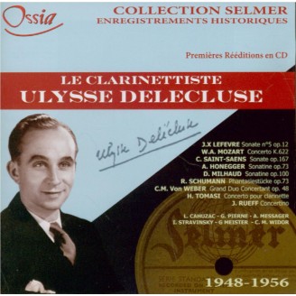 Le clarinettiste Ulysse Delecluse (Collection Selmer)