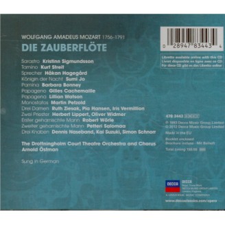 MOZART - Östman - Die Zauberflöte (La flûte enchantée), opéra en deux ac