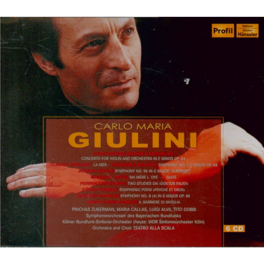 DEBUSSY - Giulini - La mer, trois esquisses symphoniques pour orchestre