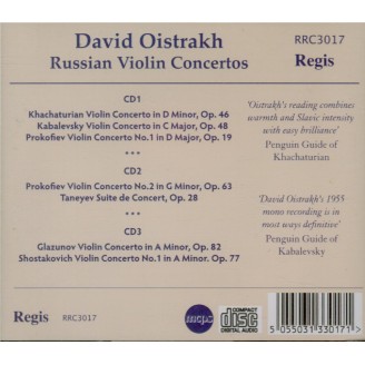 Russian Violin Concertos