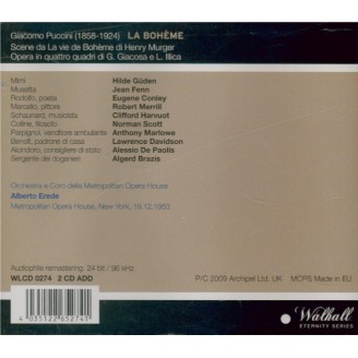 PUCCINI - Erede - La bohème (Live New York, 19 - 12 - 1953) Live New York, 19 - 12 - 1953
