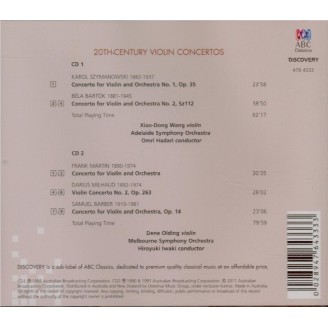 20th-Century Violin Concertos