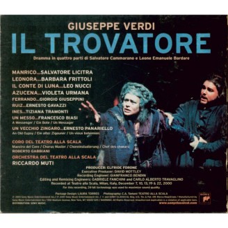 VERDI - Muti - Il trovatore, opéra en quatre actes (version originale 18