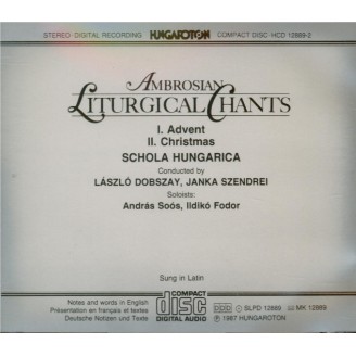 Ambrosian Liturgical Chants